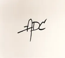 Andrew’s handwritten ADC initials