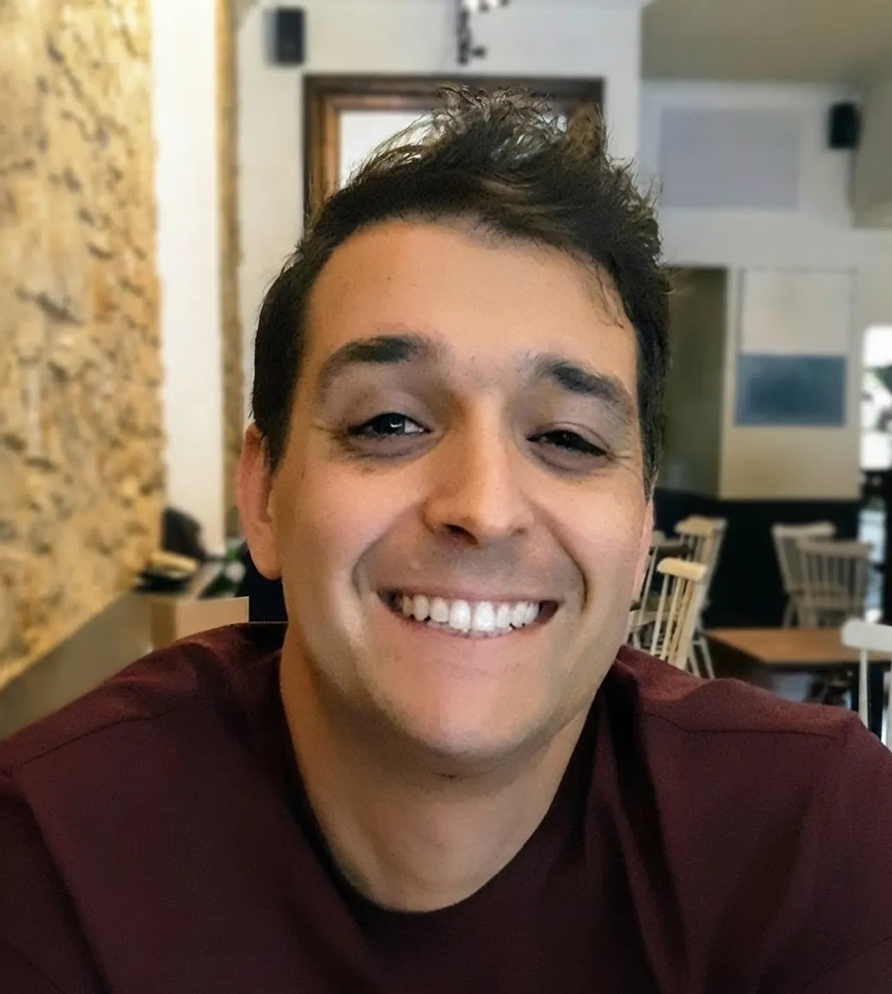 Portrait of Andrew smiling